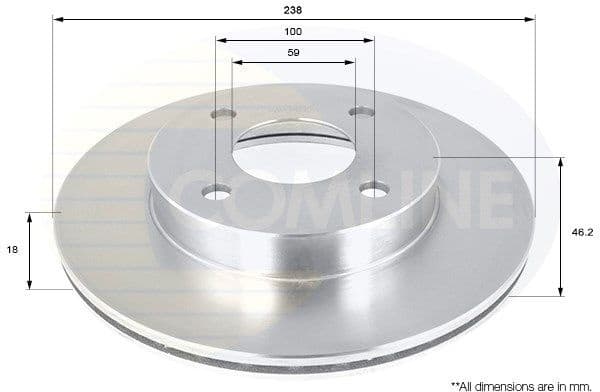 Brake Disc ADC0273V