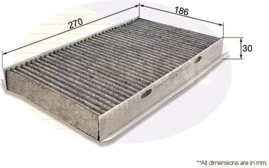 Filter, cabin air EKF342A