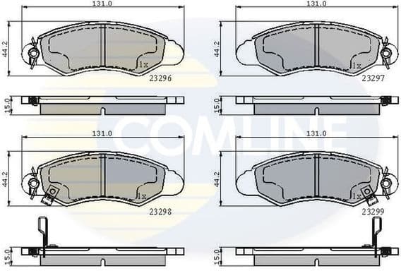 Brake Pad Set, disc brake CBP3814