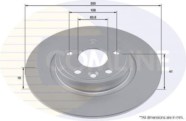 Brake Disc COATED ADC2932