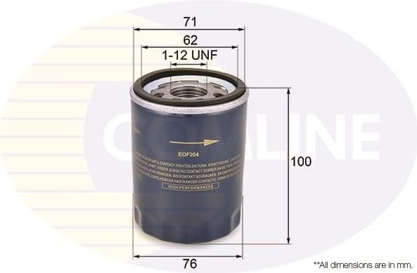 Oil Filter EOF204