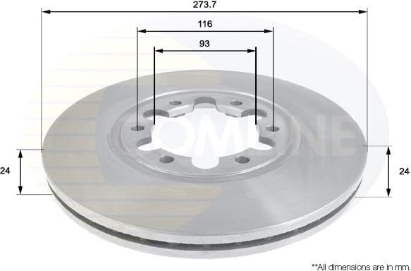 Brake Disc ADC0451V