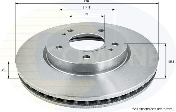 Brake Disc ADC0383V