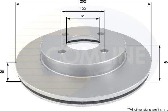 Brake Disc ADC0262V