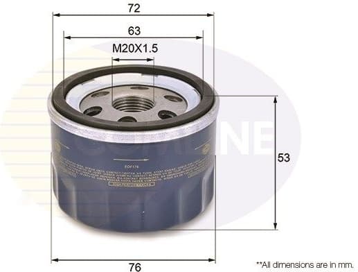 Oil Filter EOF176