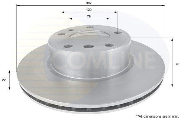 Brake Disc ADC1710V