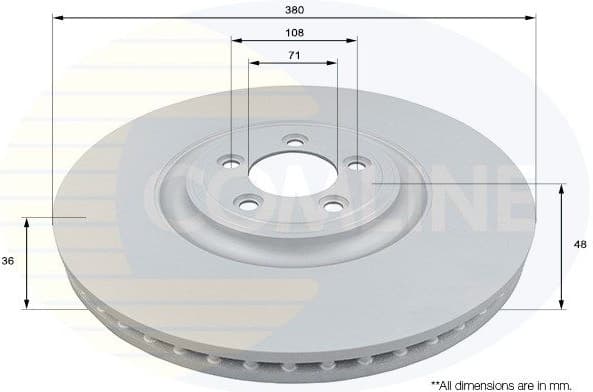 Brake Disc COATED ADC1256V