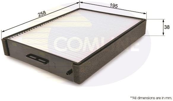 Filter, cabin air EKF227