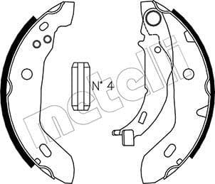Brake Shoe Set 53-0235