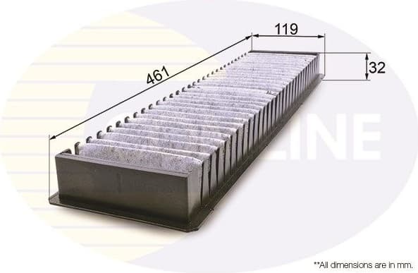 Filter, cabin air EKF252A