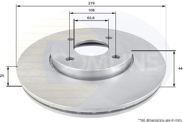 Brake Disc ADC1244V