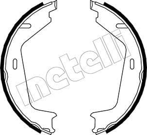 Brake shoes handbrake 53-0479