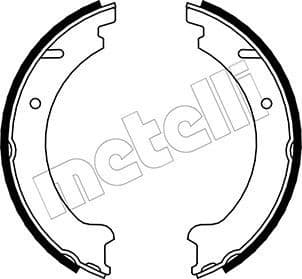 Brake shoes handbrake 53-0478