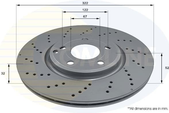 Brake Disc ADC2850V