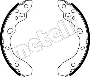 Brake Shoe Set 53-0214
