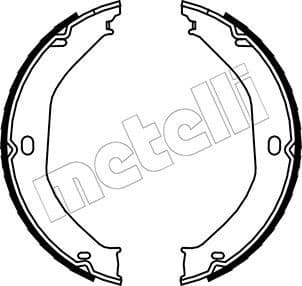 Brake Shoe Set, parking brake 53-0360