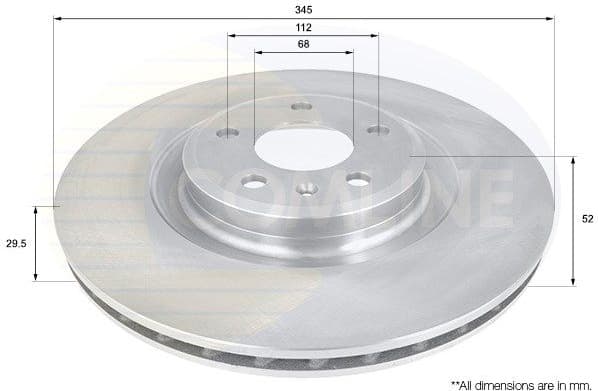 Brake Disc COATED ADC1479V