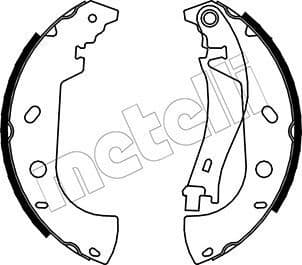 Brake Shoe Set 53-0075