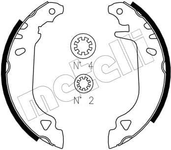 Brake Shoe Set 53-0066J