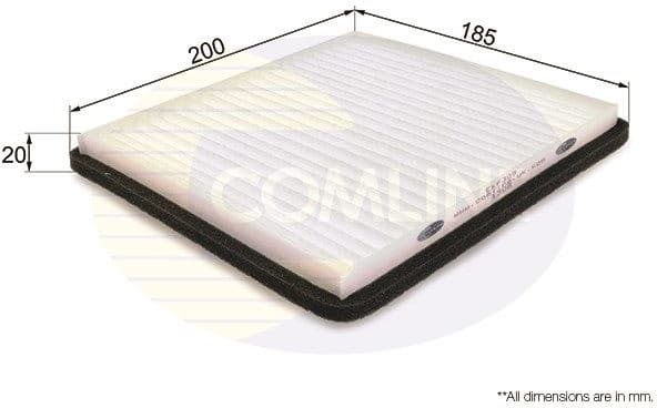 Filter, cabin air EKF309