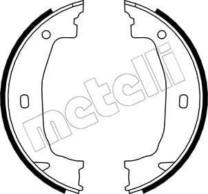 Brake shoes handbrake 53-0018 - image 2