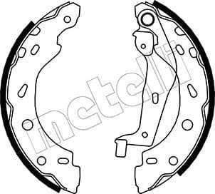 Brake Shoe Set 53-0237
