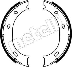 Brake shoes handbrake 53-0239 - image 2