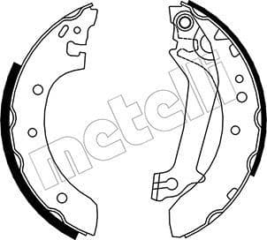 Brake Shoe Set 53-0129