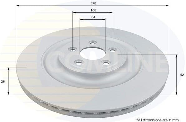 Brake Disc ADC1257V