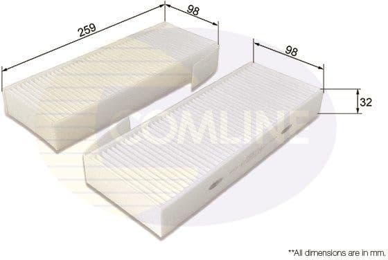 Filter cabin EKF370-2