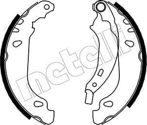 Brake Shoe Set 53-0356