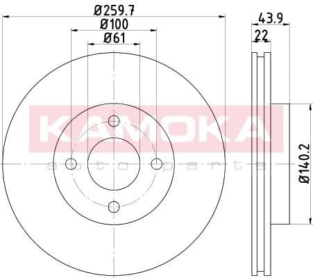 Brake Disc 103239