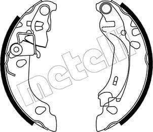 Brake Shoe Set 53-0083