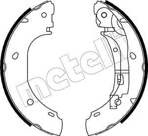 Brake shoes 53-0082