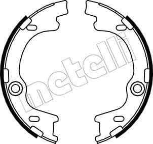 Brake Shoe Set, parking brake 53-0185