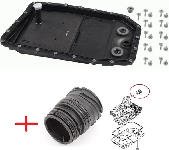 Oil sump with filter, automatic gearbox 1068.298.083