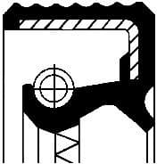 Shaft Seal, differential 07015496B