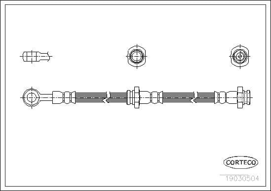 Brake Hose 19030504