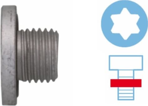 Screw Plug, oil sump 220049H