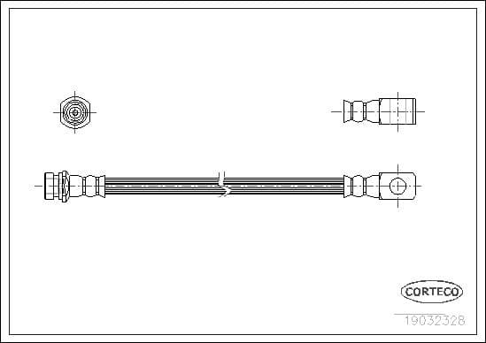 Brake Hose 19032328