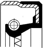 Shaft Seal, differential 01033977B