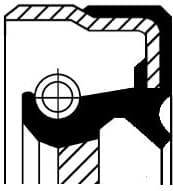 Shaft Seal, automatic transmission 01036174B