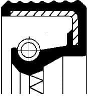 Shaft Seal, transfer case 01036434B