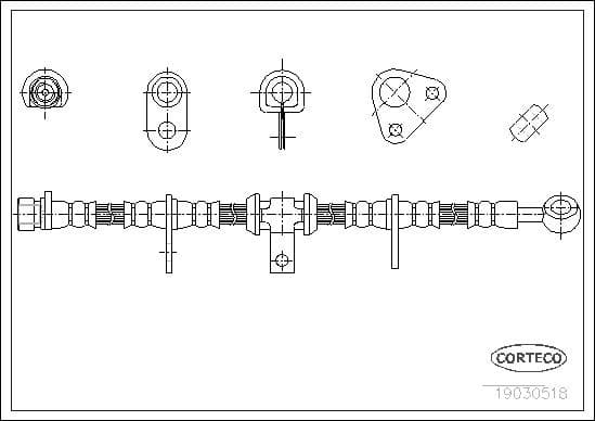 Brake Hose 19030518