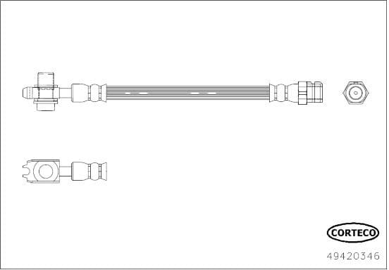 Brake Hose 49420346