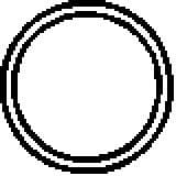 Gasket, exhaust pipe 027407H