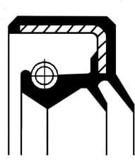 Shaft Seal, differential 01033971B