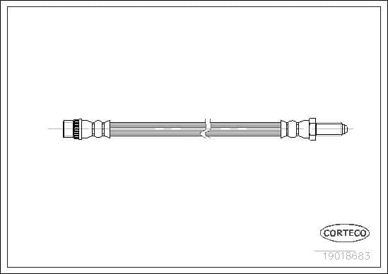Brake Hose 19018683