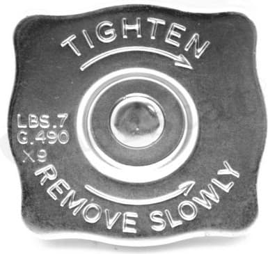 Cap, radiator RC0044