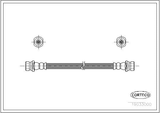 Brake Hose 19033000